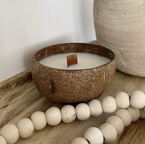 Coconut Candle - Timber Wick