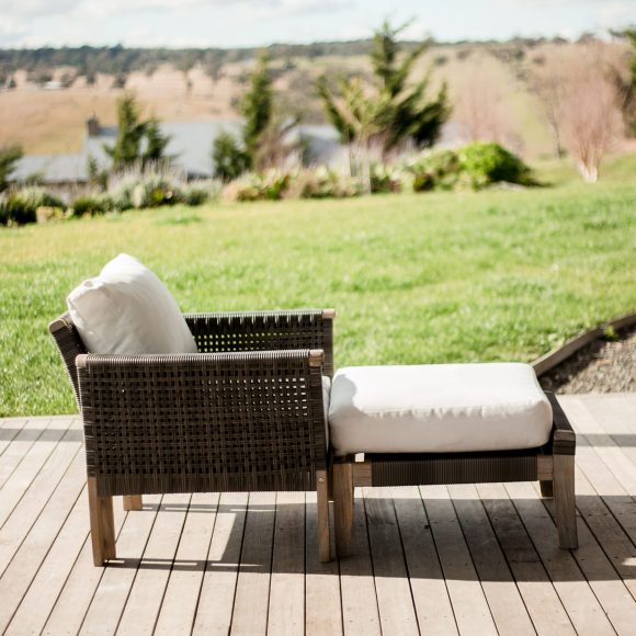 Paradise Armchair and Footstool